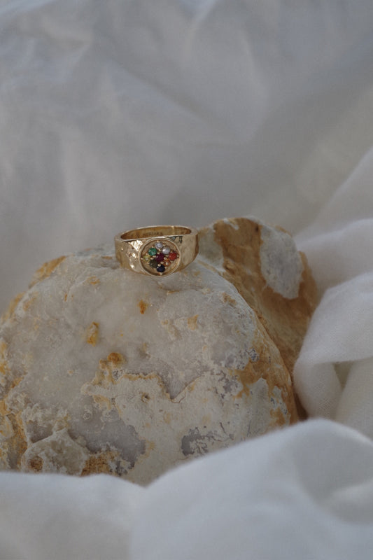 Ananta Ring - 14K Gold Plated